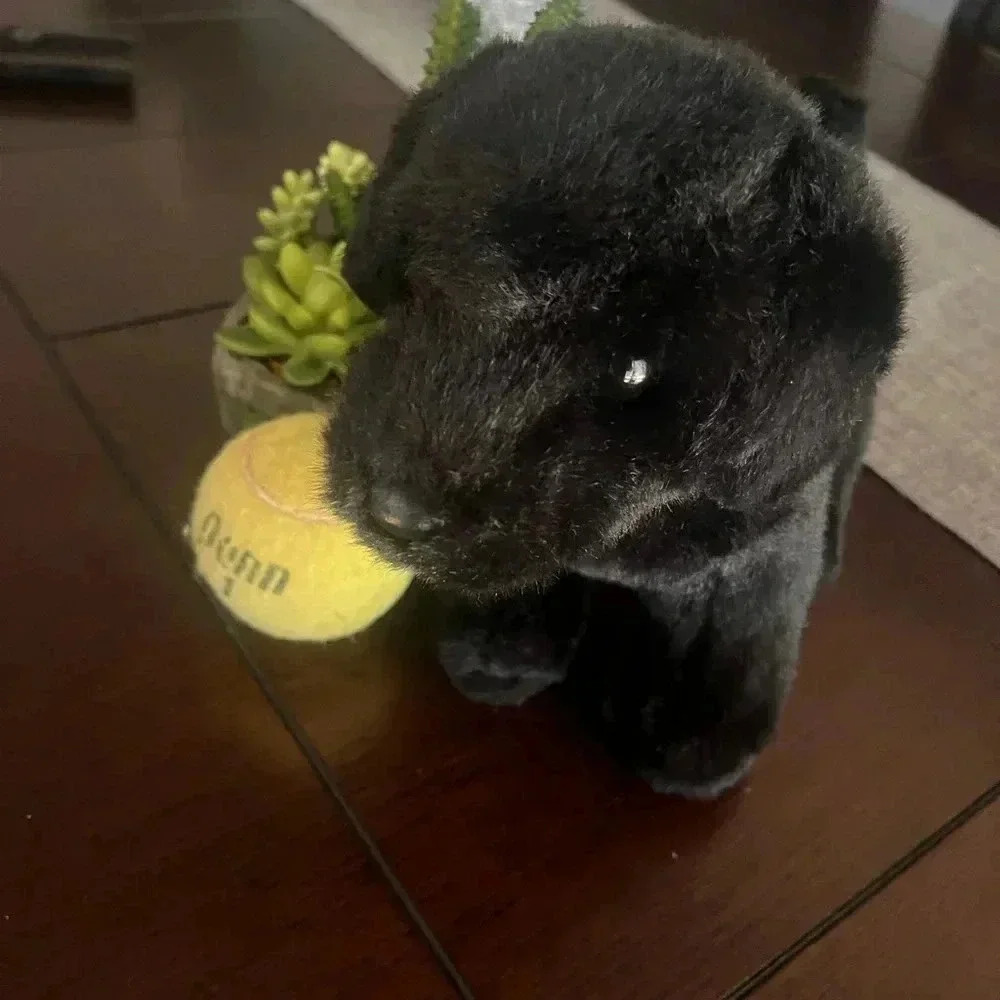 Child’s Black  Puppy Plush